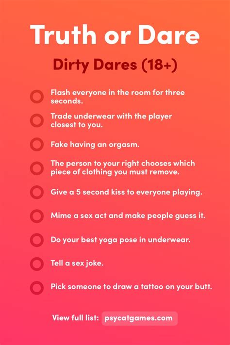 dirty truths|150+ Funny & Dirty Truth or Dare Questions for Adults.